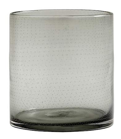 Ljuslykta BUBBLE Ø 15 cm - Grå