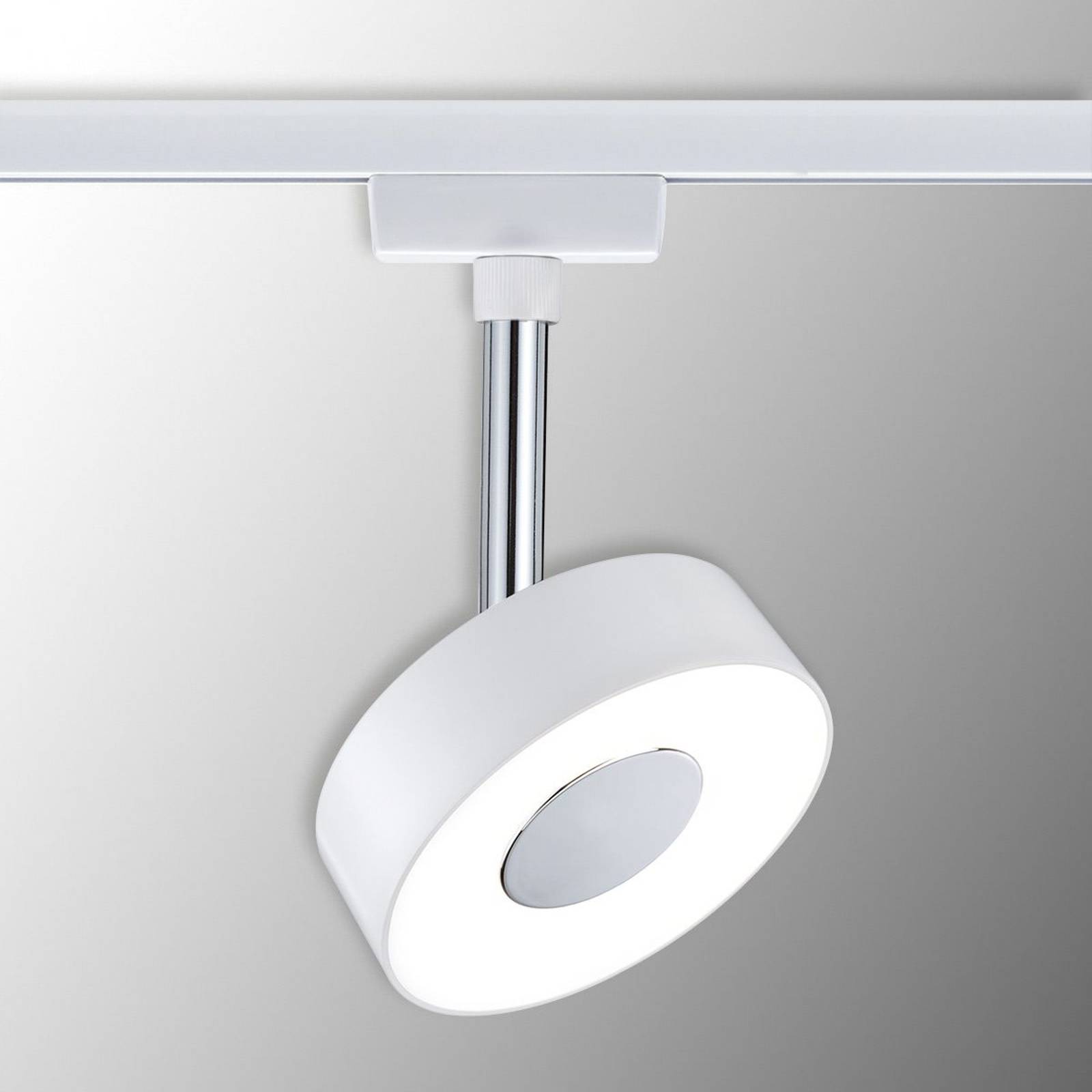 Paulmann URail Circle LED-spotlight i vitt