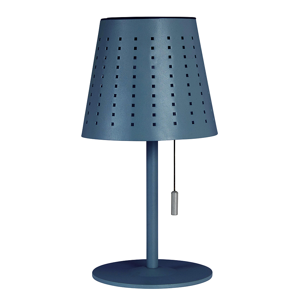 PR Home - Halvar Utomhuslampa USB 30 cm Blå