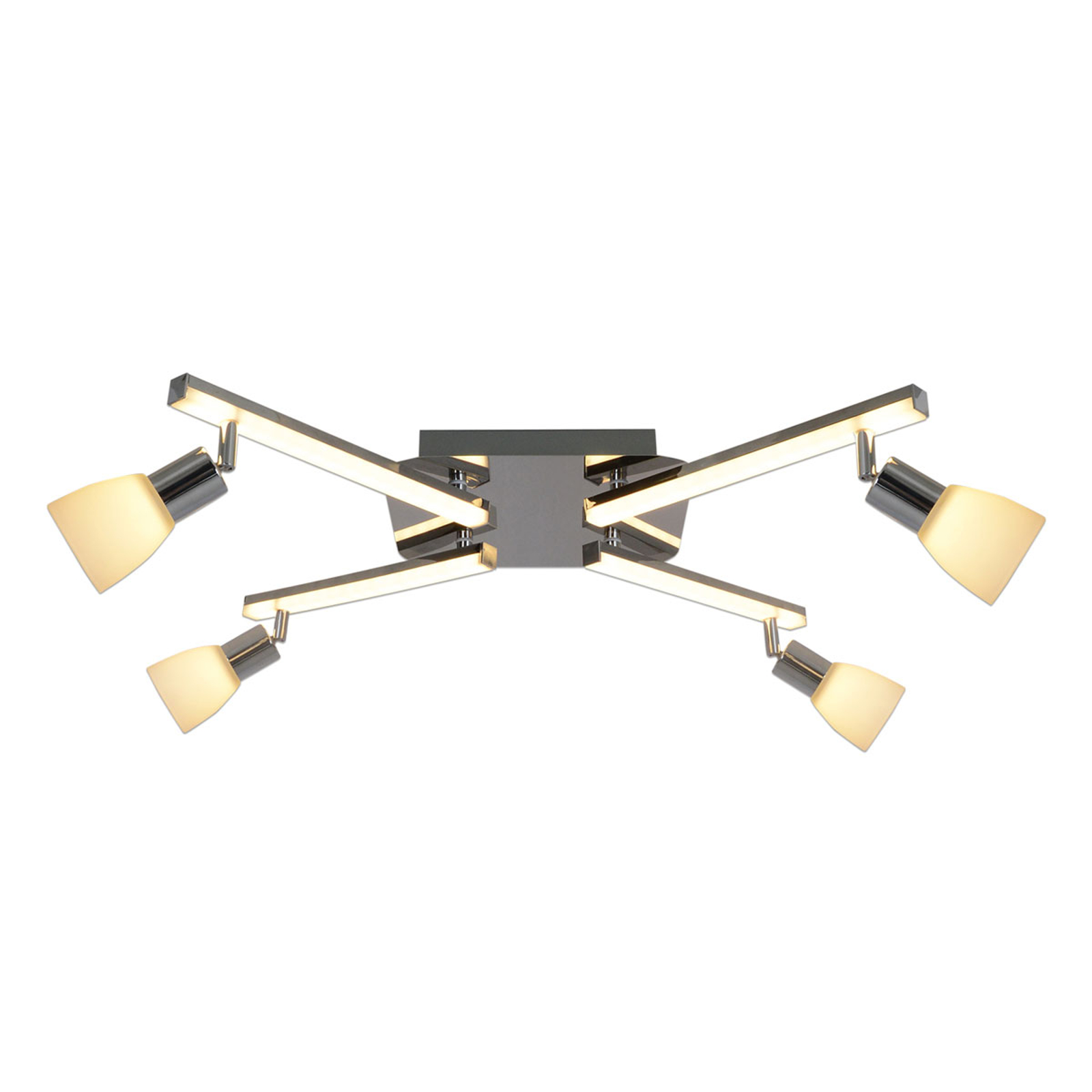 LED-taklampa Ibiza 4 lampor