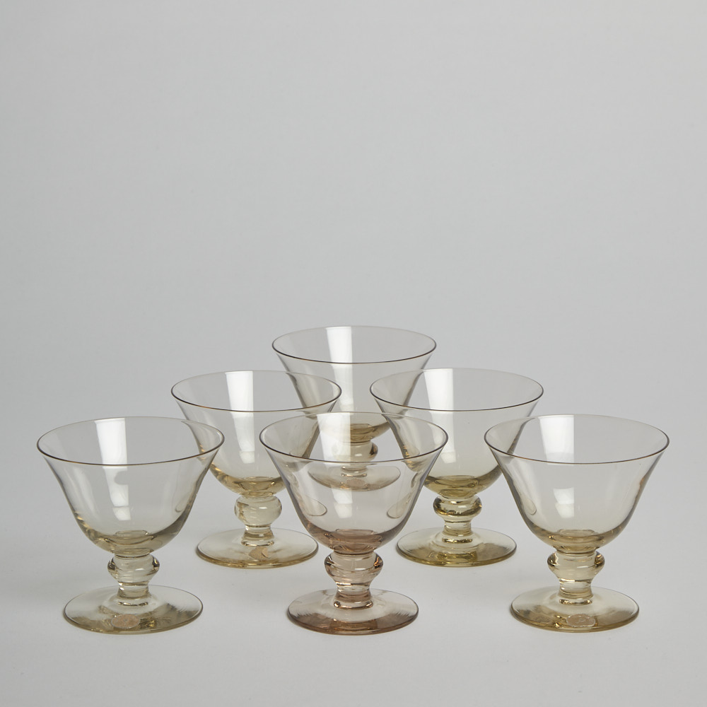 Vintage - SÅLD Likörglas Glimma Glasbruk 6 st
