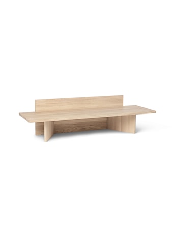 Oblique Bänk Natural Oak