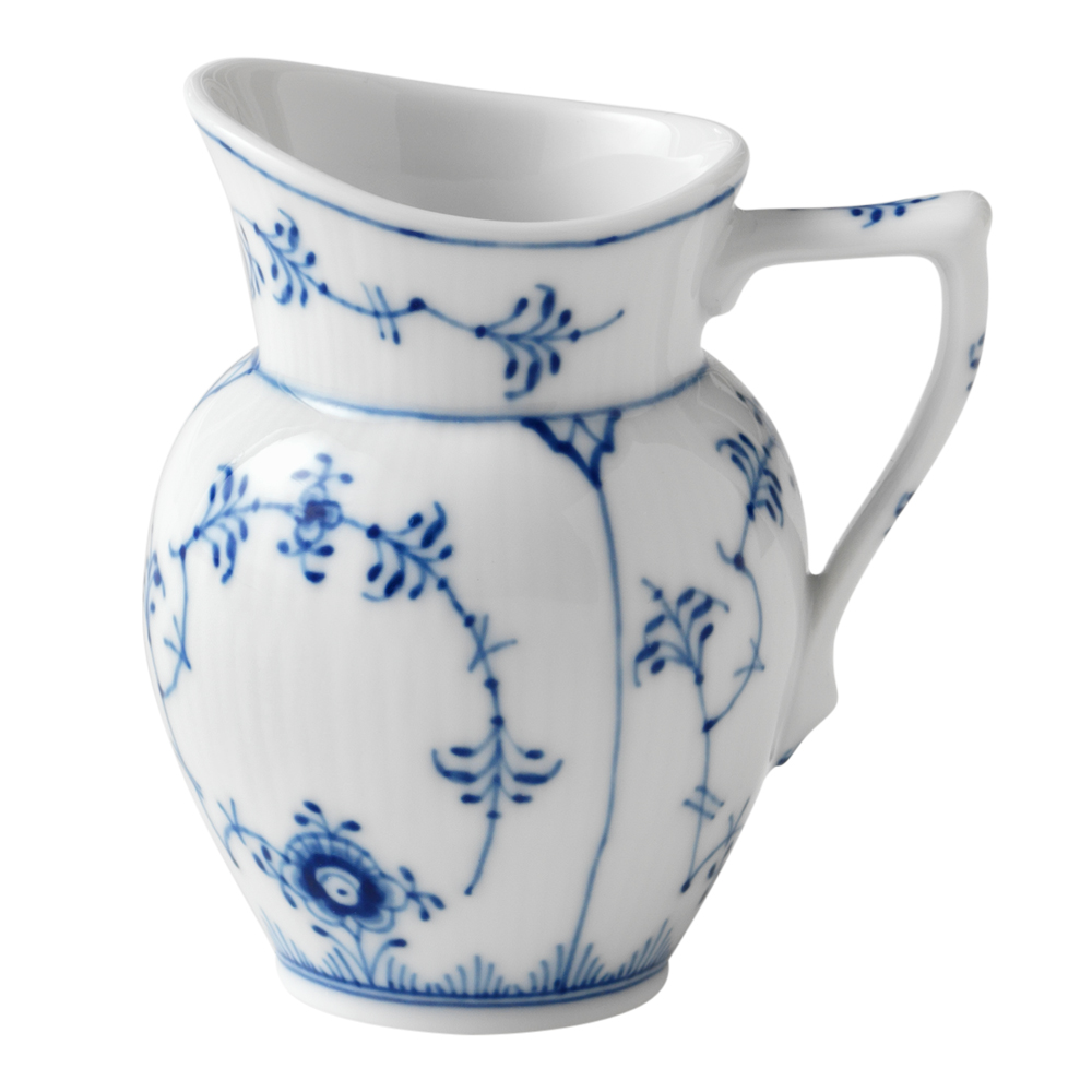 Royal Copenhagen - Blue Fluted Plain Mjölkanna 8 cl