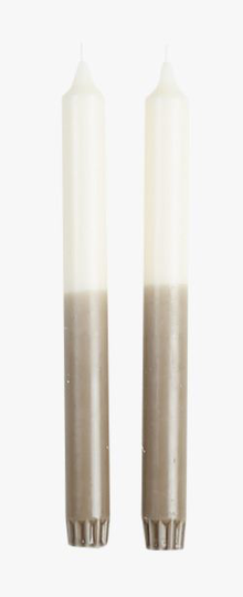 Oblique 2pk kronljus multi/grå