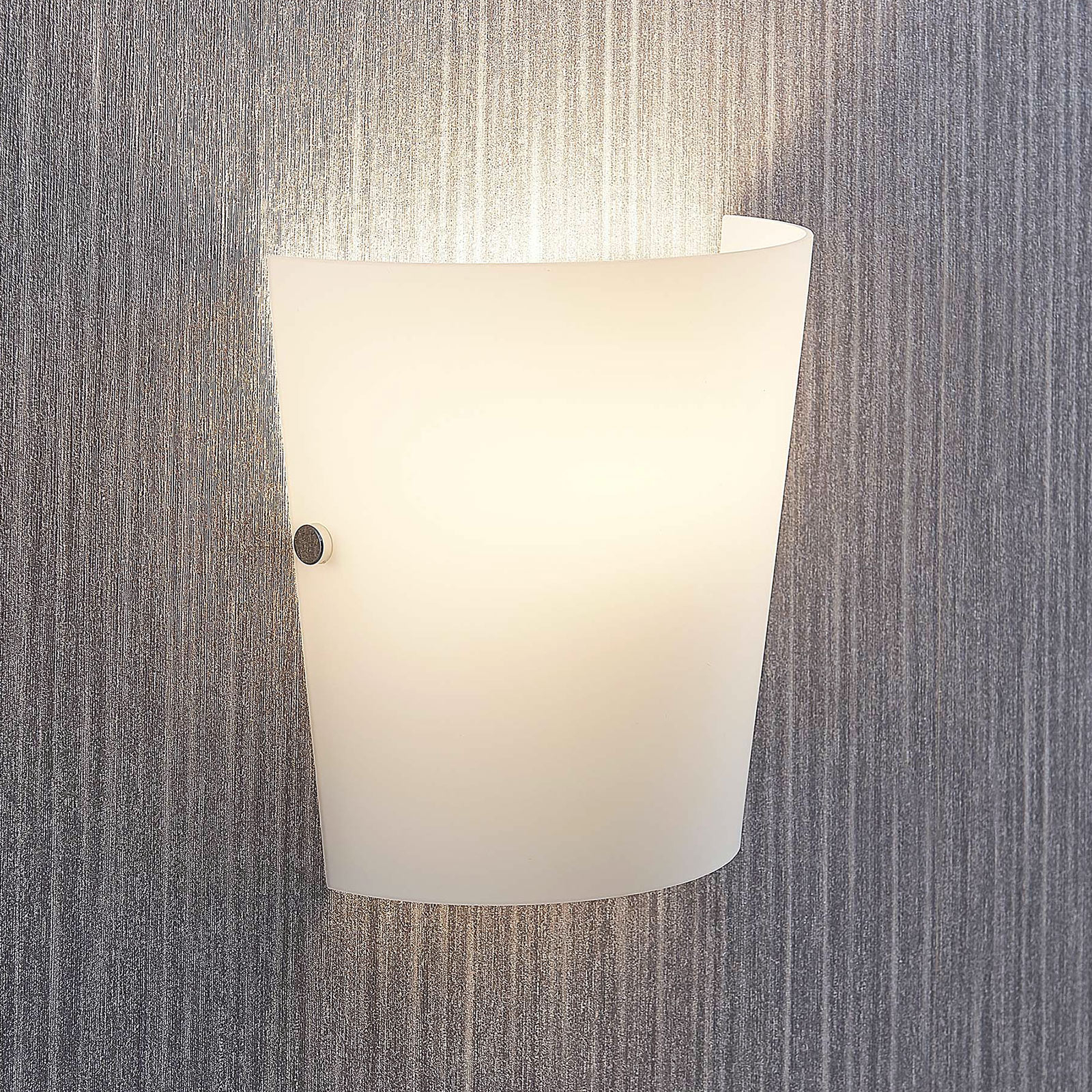 Glasvägglampa Calpurnia
