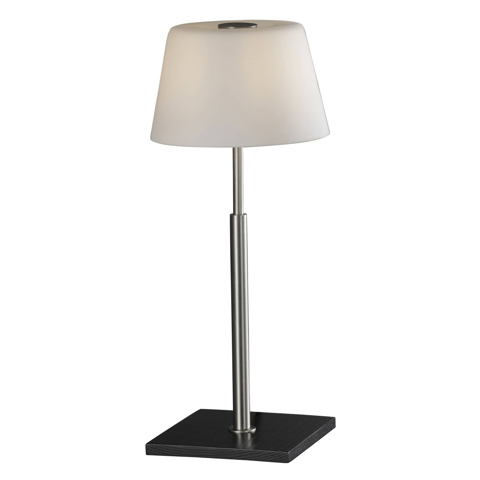 Lucande Madita bordslampa med fot av askträ