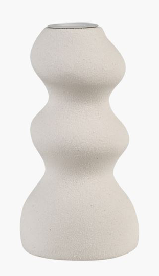 Warp small ljusstake vit
