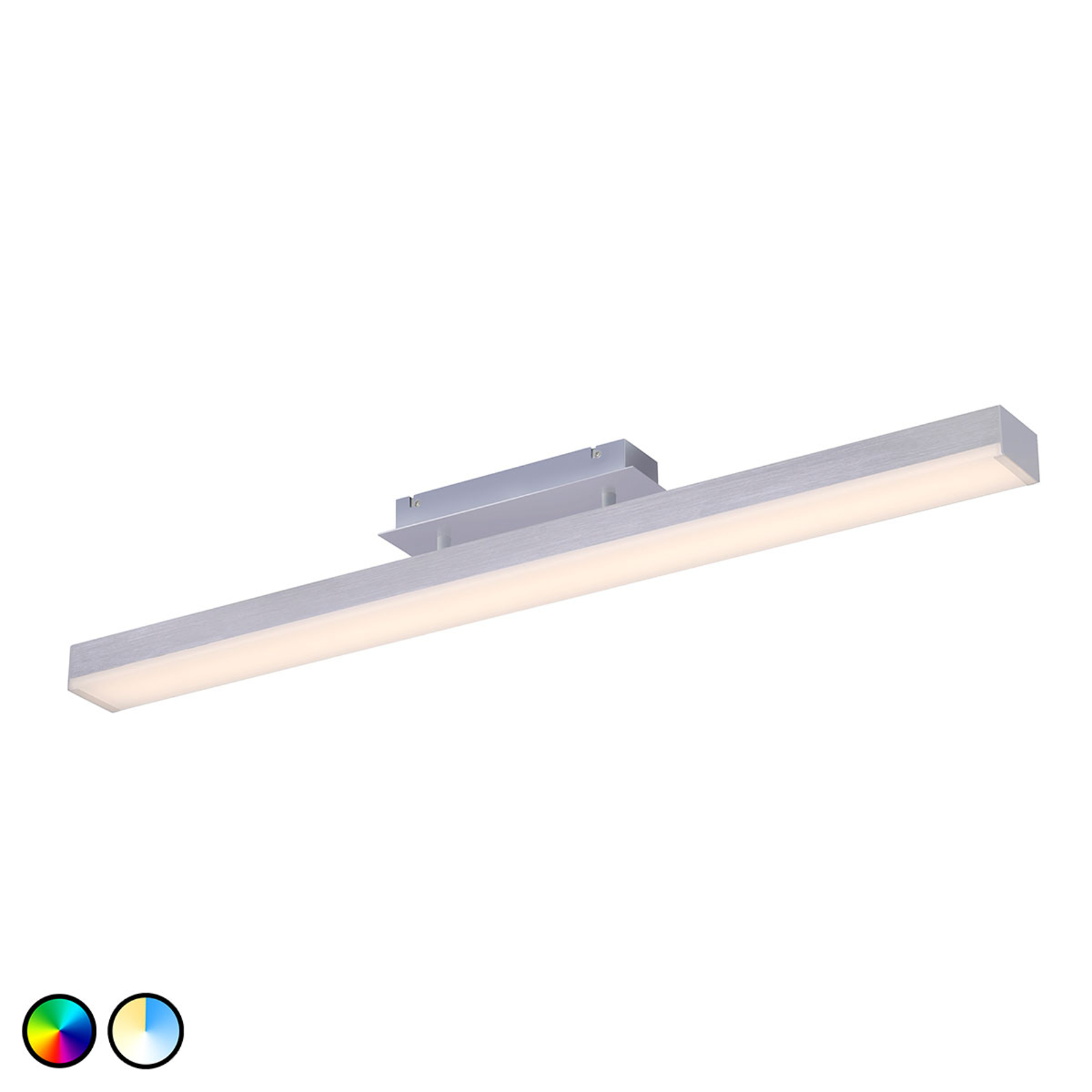Trio WiZ Livaro LED-taklampa nickel matt