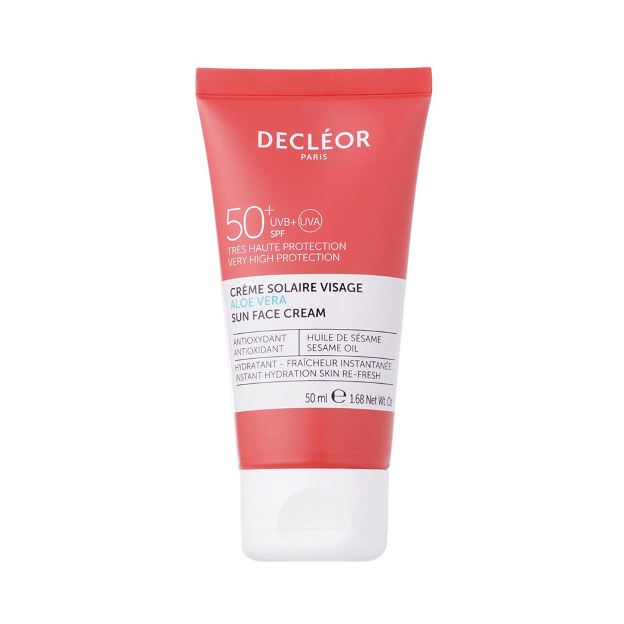Aloe Vera Sun Cream Face, 50 ml