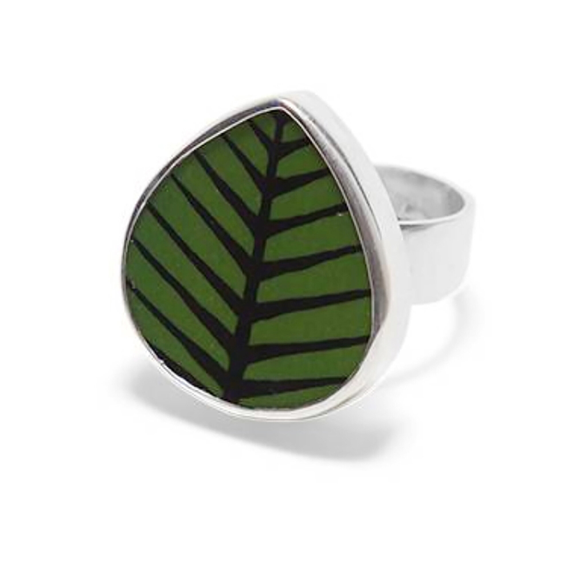 Ring Berså av Sägen, grön