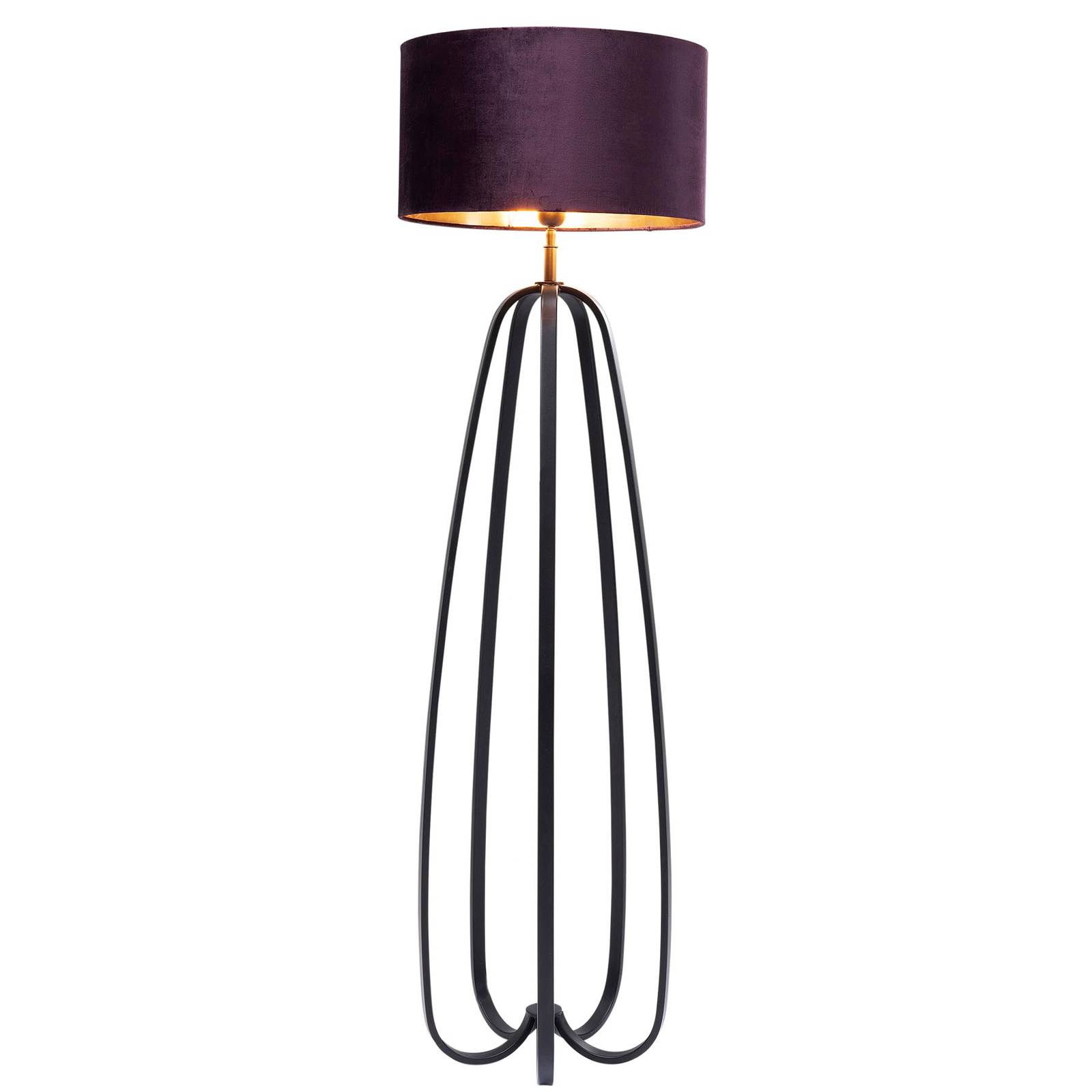 KARE Loop golvlampa violett