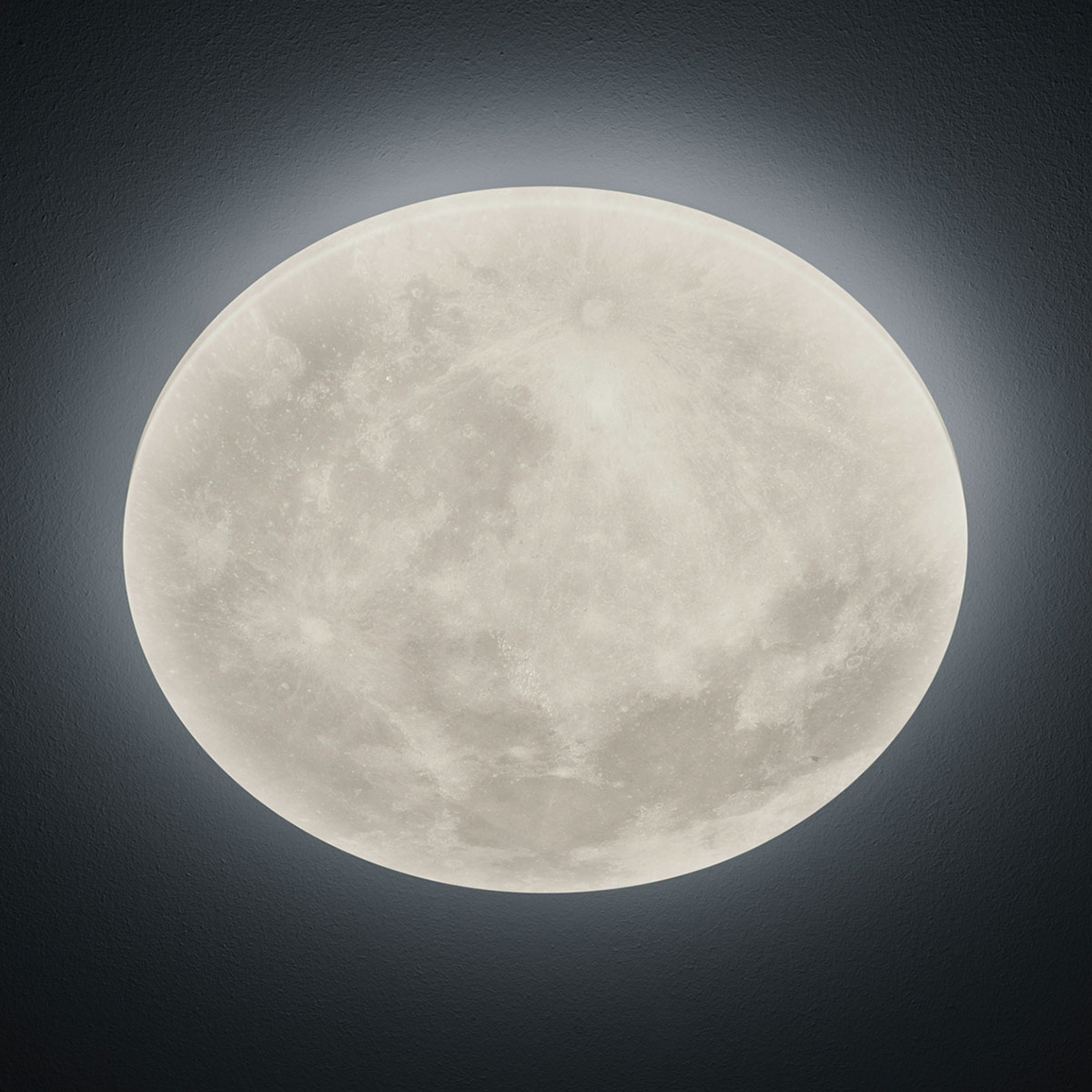 LED-taklampa Lunar med fjärrkontroll 40cm