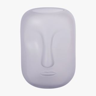 Abri 25cm vase, Frosty vas transparent