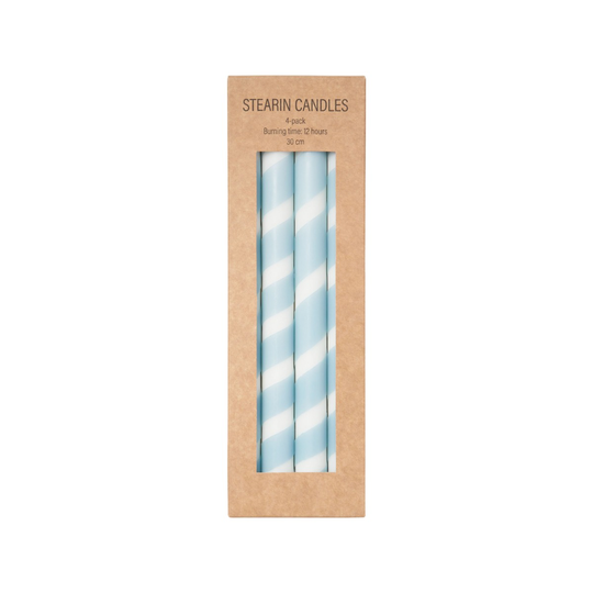 Designtorget Ljus DT Spirello 4-pack Ljusblå