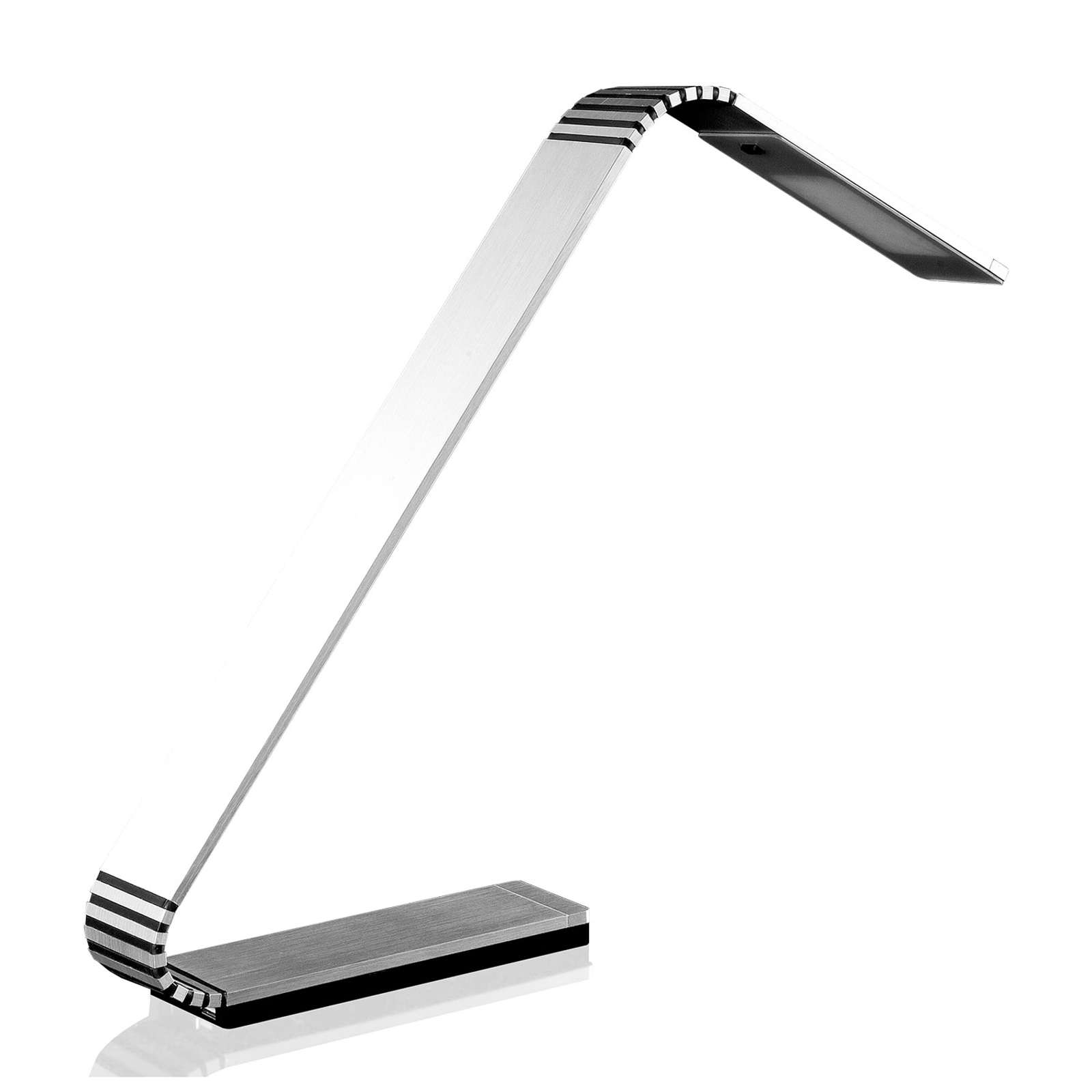 TRAE Maze X LED-skrivbordslampa, 4 000 K aluminium