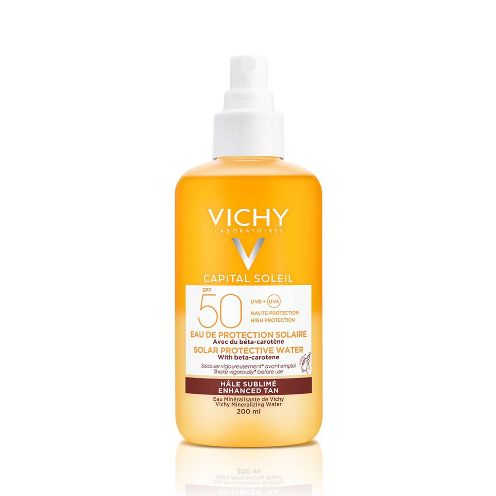 Capital Soleil Enhanced Tan Protective Water SPF50
