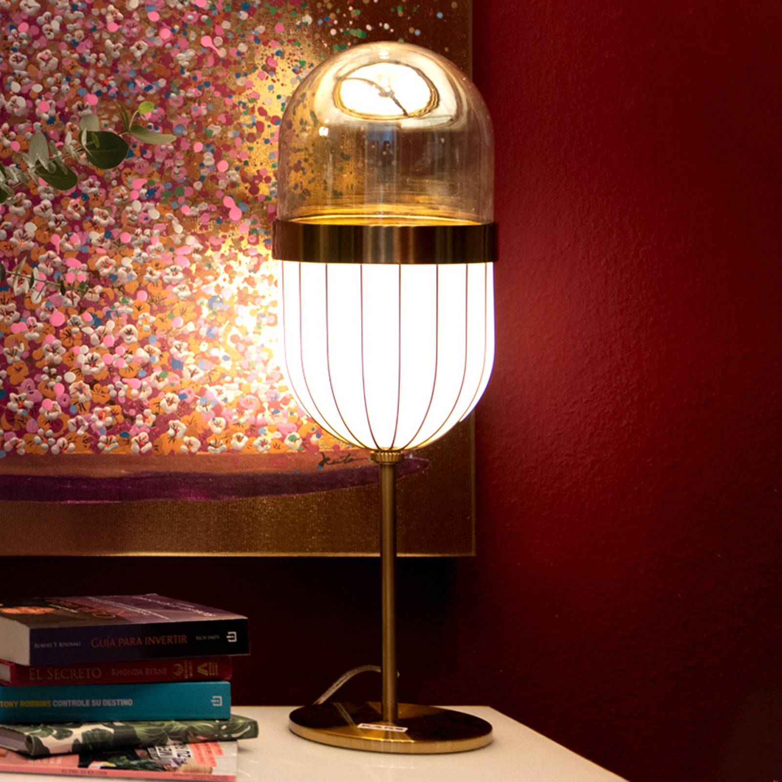 KARE Swing Jazz Oval bordslampa