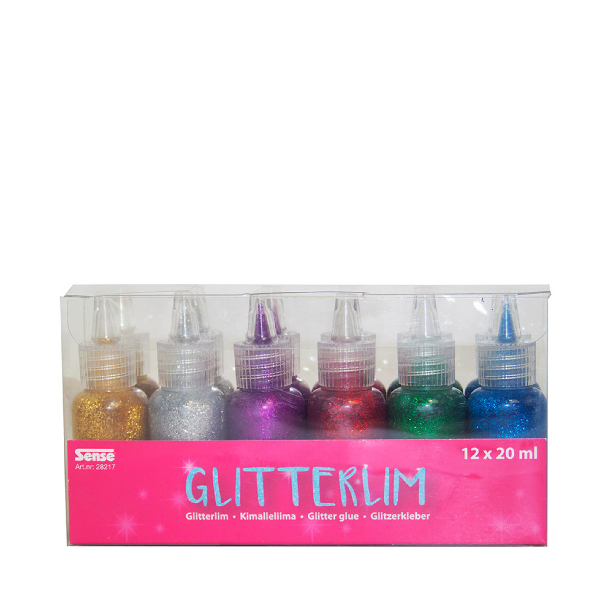 Glitterlim, 12-pack