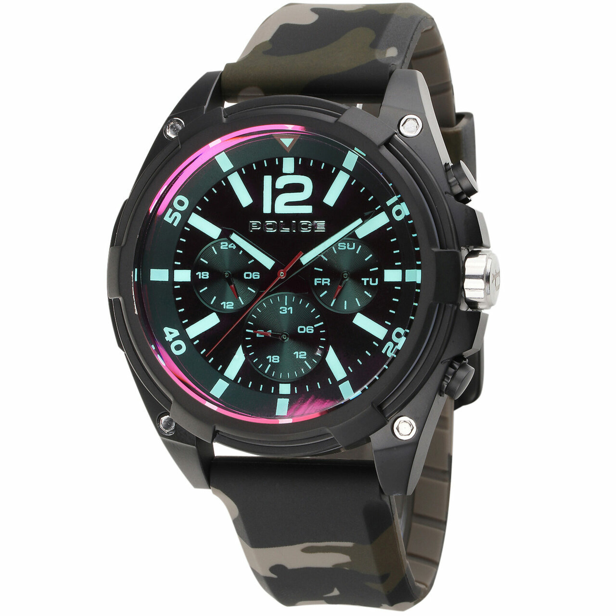 Pewjq2007402, Quartz, 51mm, 5atm, black