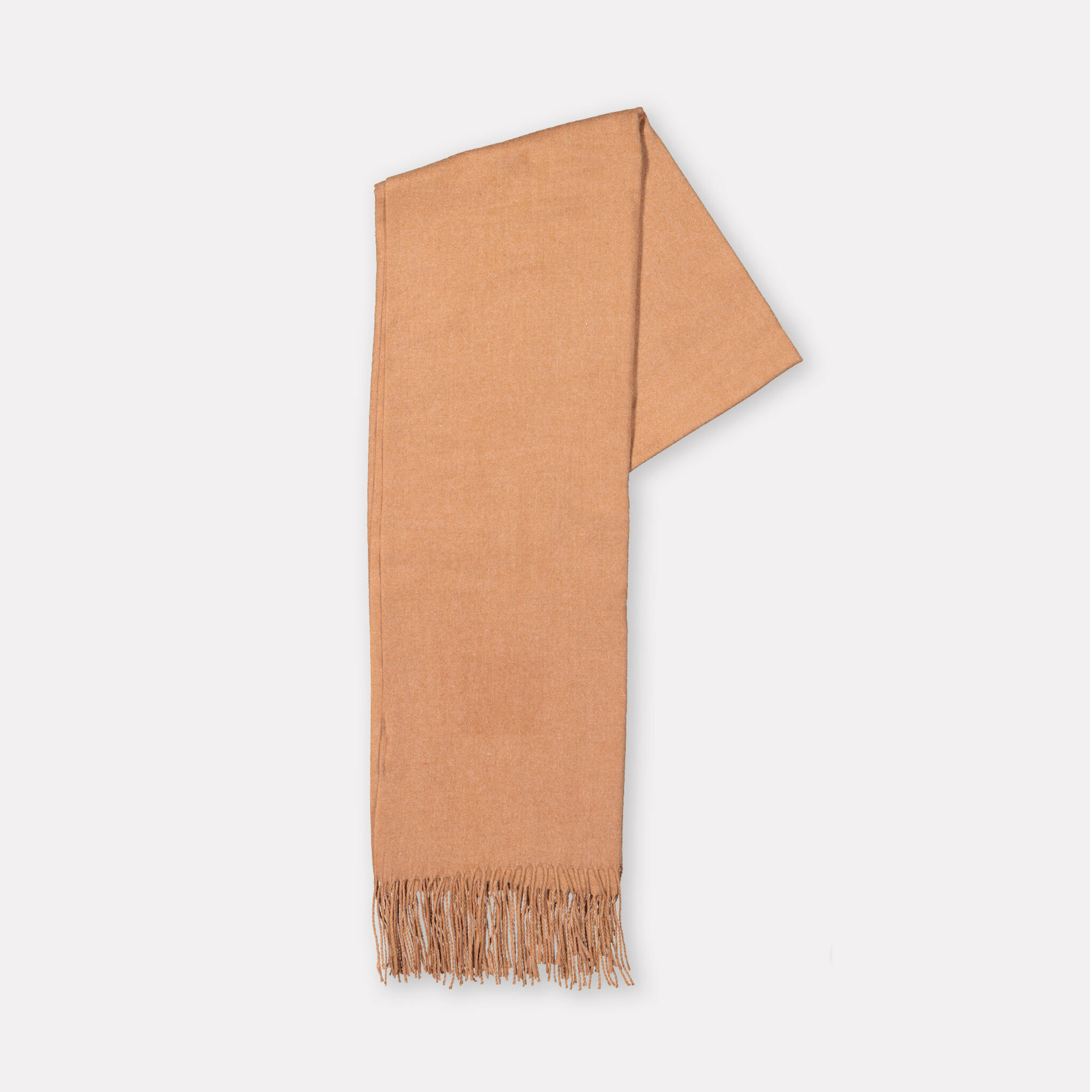 Mjuk scarf med fransar