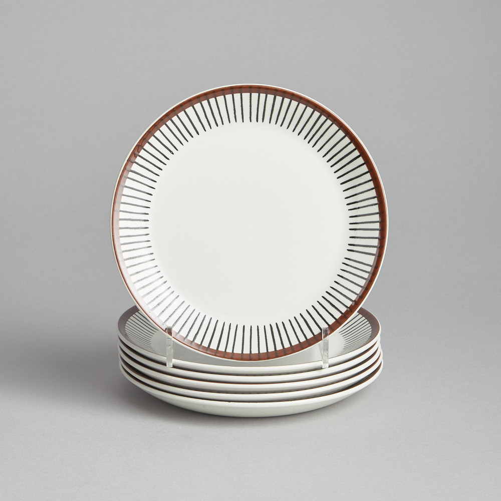 Gustavsberg - "Spisa Ribb" Assietter 17 cm 6 st