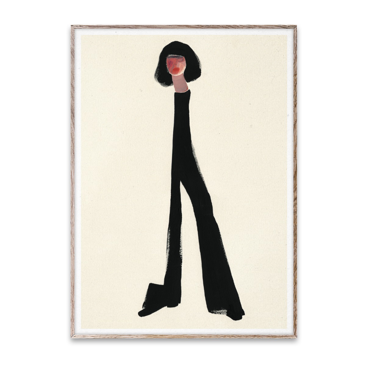 Paper Collective Poster Black Pants 30x40 cm