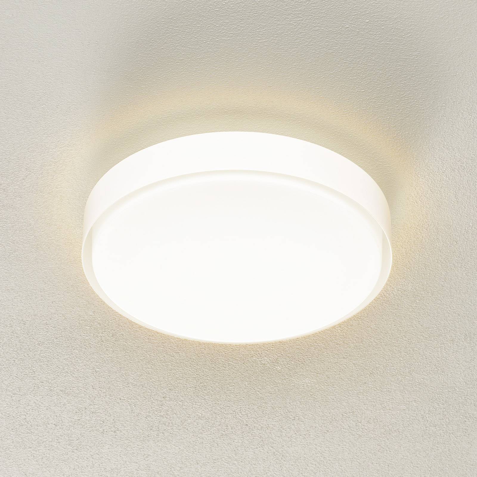 BEGA 34278 LED-taklampa, vit, Ø 36 cm, DALI