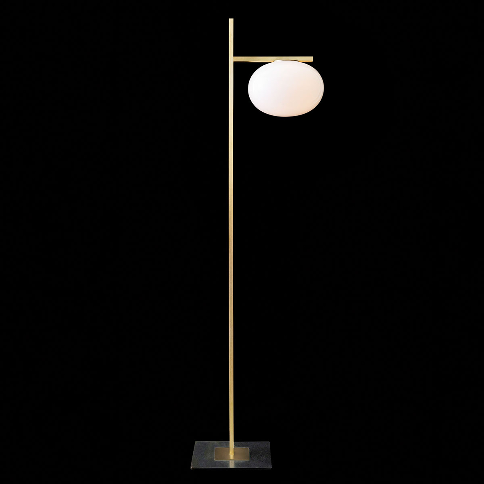 Oluce Alba - golvlampa med dimmer, 1 lampa