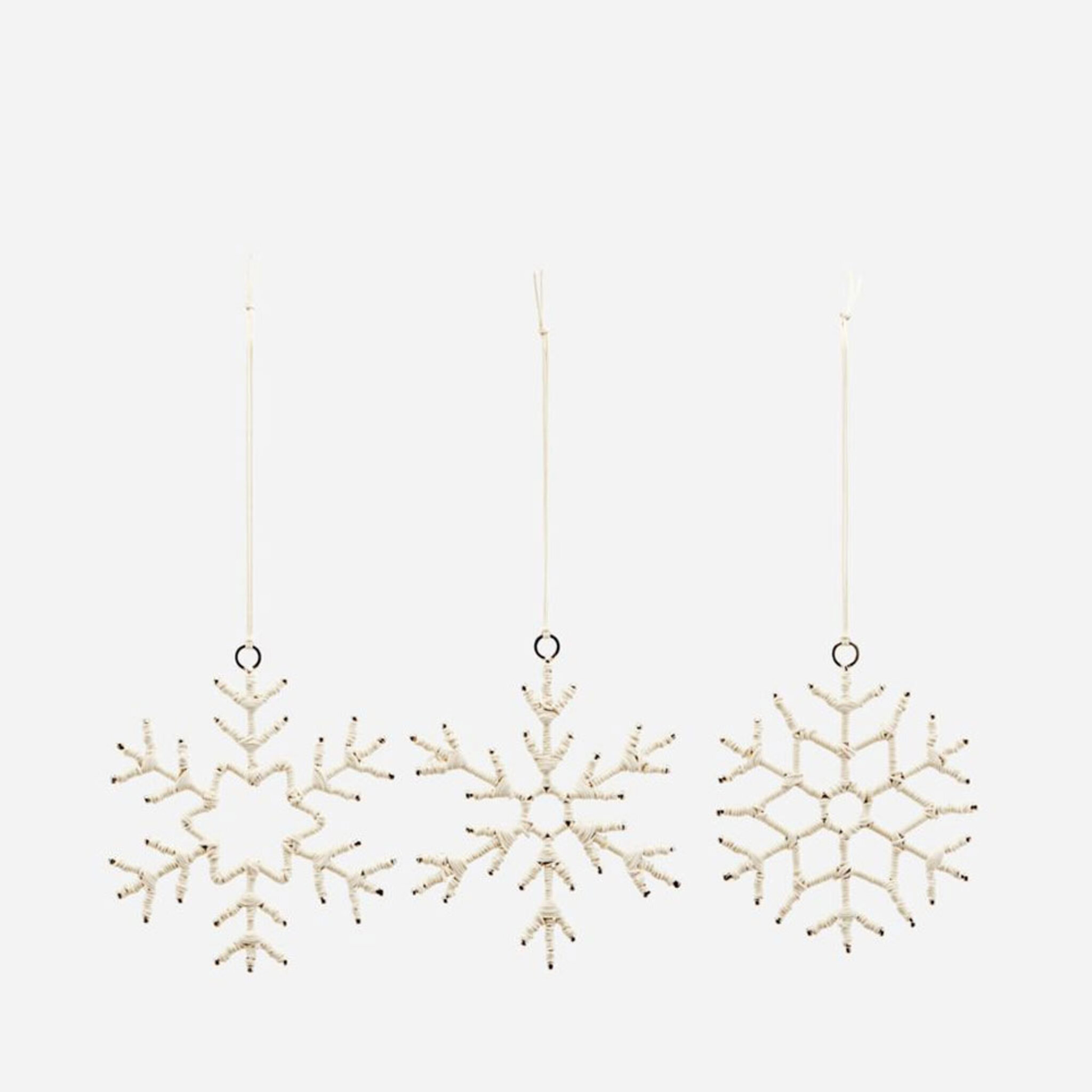 Ornament, Soft Ø 10 cm 3-pack, DIA:10CM