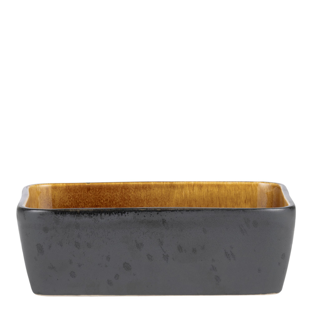 Bitz - Bitz Form 19x14 cm Svart/Bärnsten