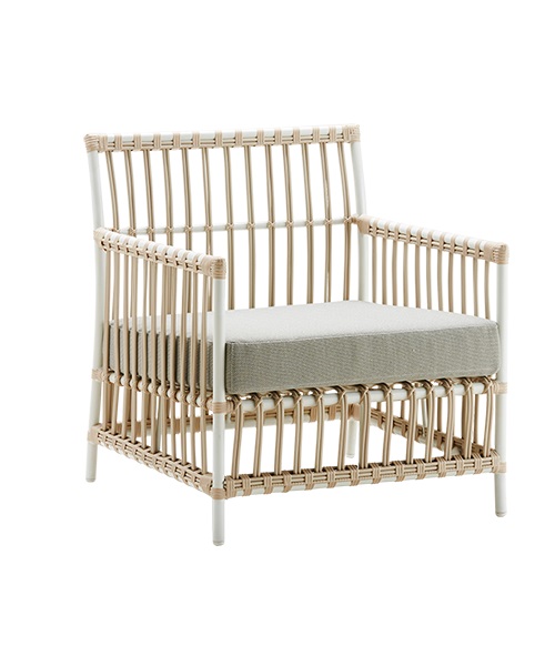 Caroline Lounge Chair vit Exterior, Sika-Design