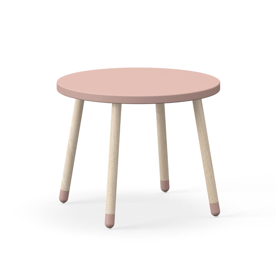 Barnbord FLEXA DOTS rosa Flexa