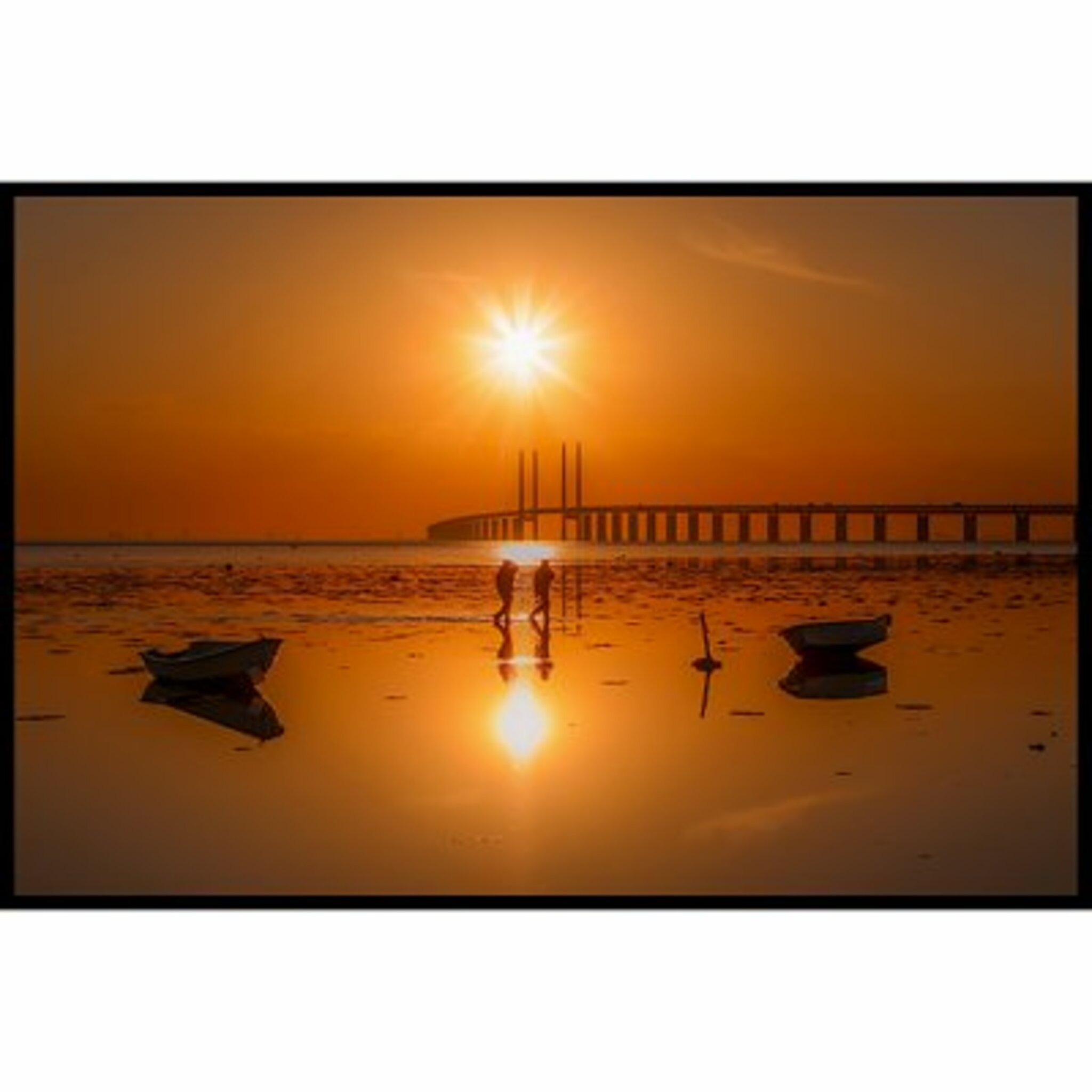 Yellow Evening Poster