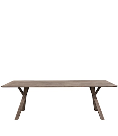 TREE 240 rect dining table pebbles grey (LPS)