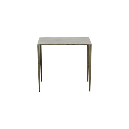 Sidobord Ranchi Nickel 50 cm
