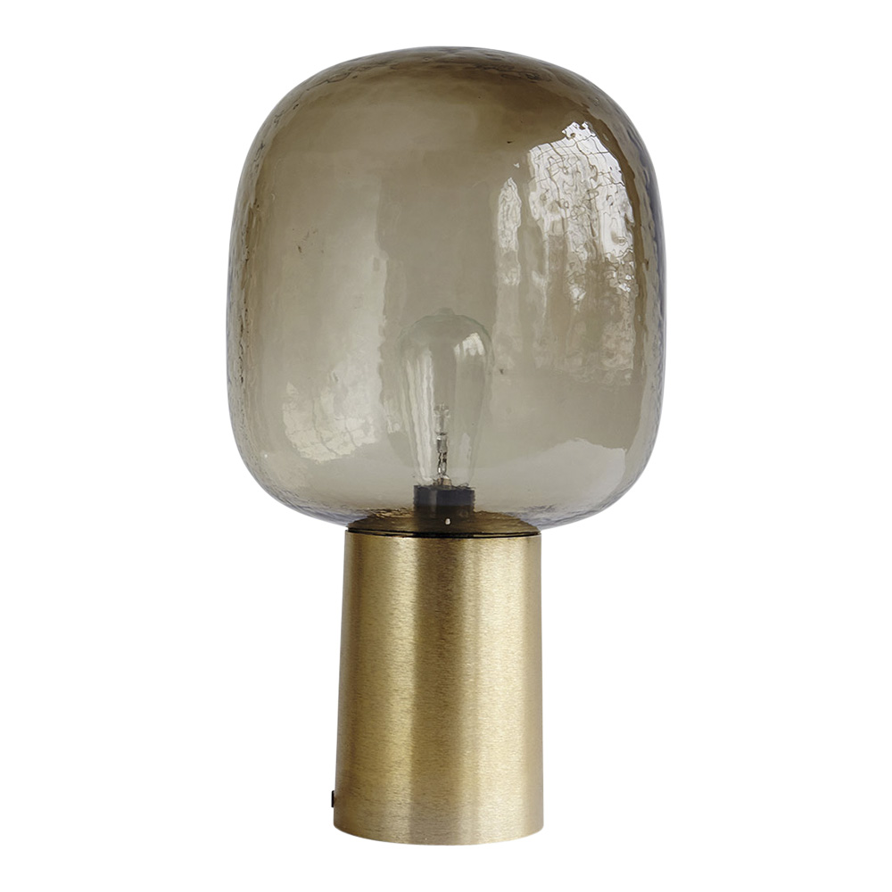 House Doctor - Note Bordslampa 52 cm Grå/mässing