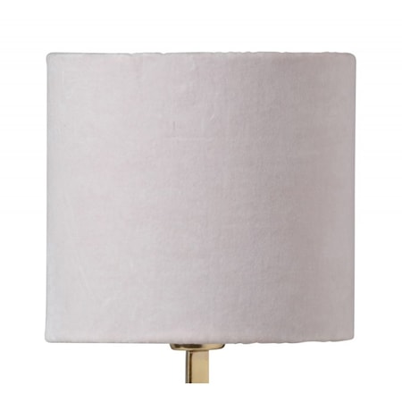 Sanna 17 cm lampskärm - Pale pink