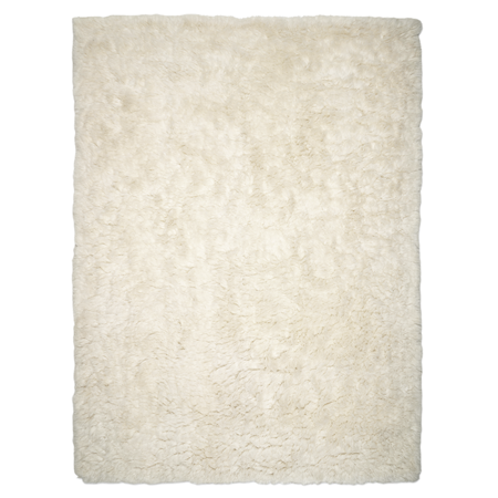 Cloudy Ullmatta Naturvit 170x230 cm