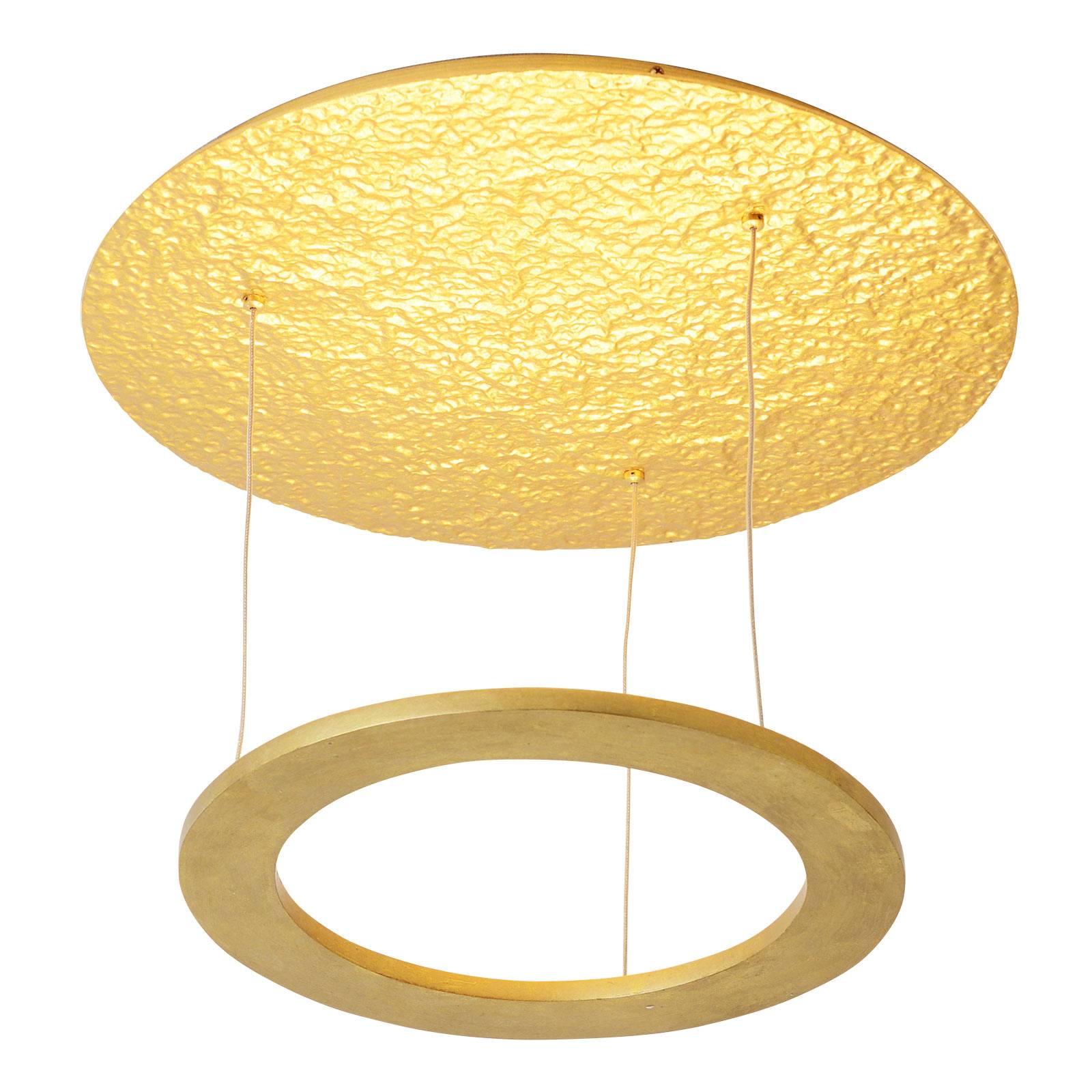 LED-taklampa Venere, guld