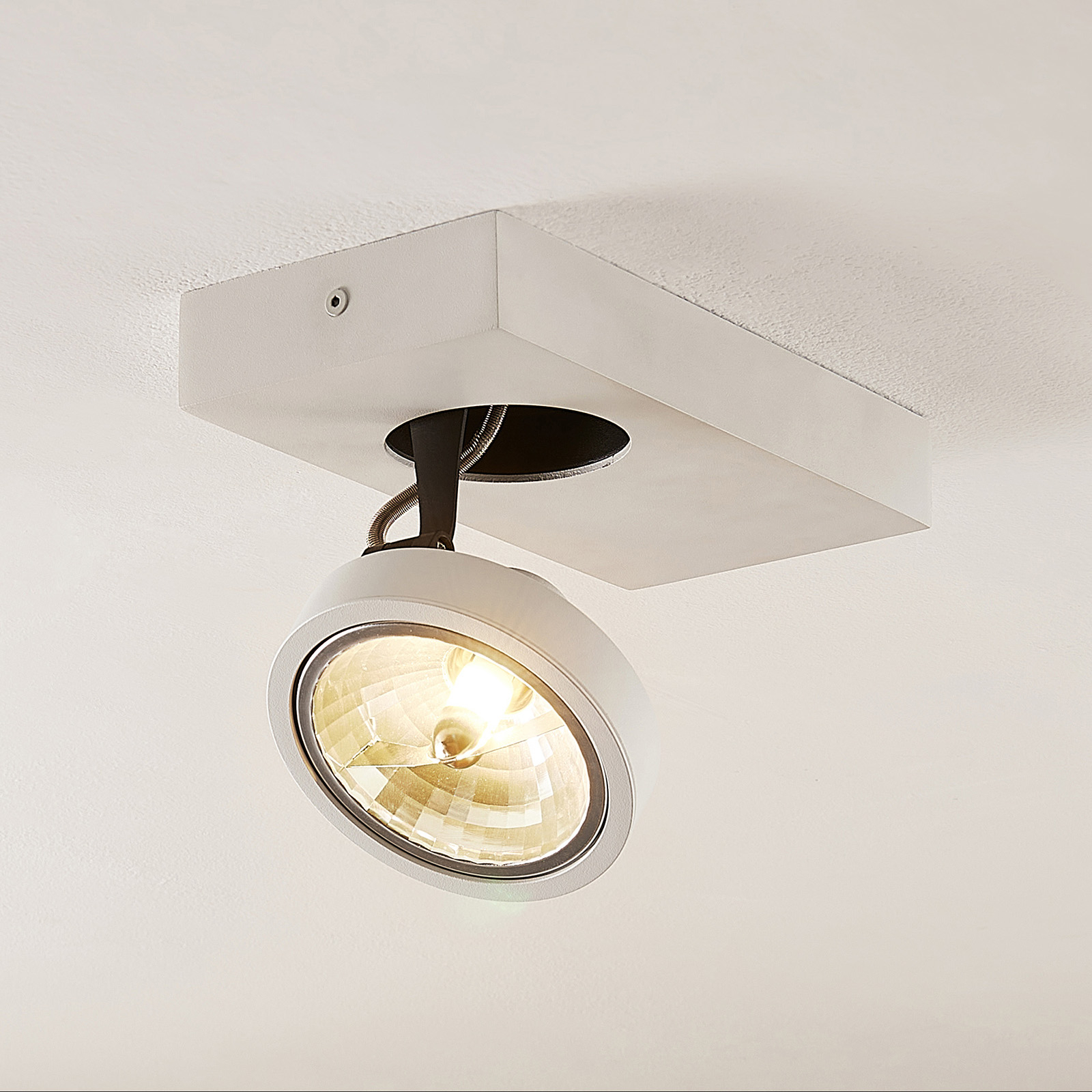 Arcchio Jorvin takspotlight, 1 lampa, vit