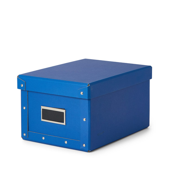 Box LB 19x26cm Blå