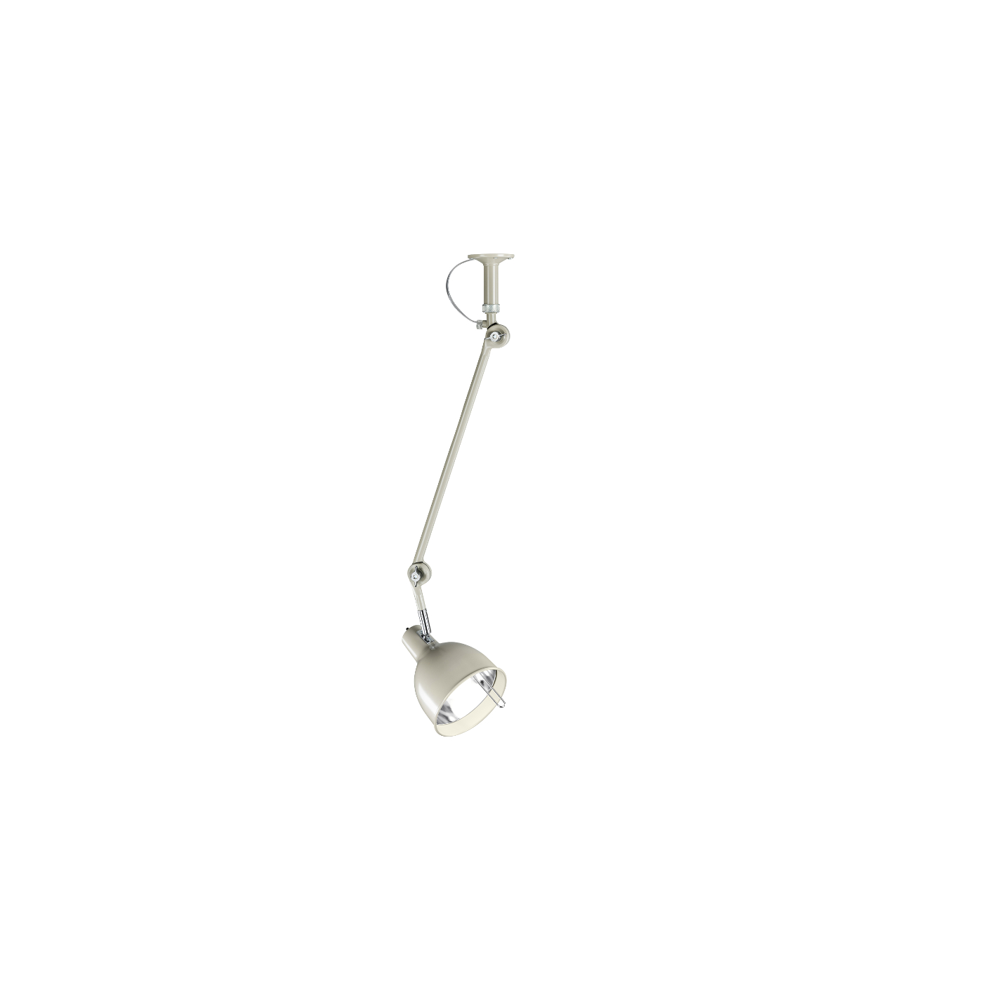 PJ52 Taklampa 1 arm Varmgrå, Örsjö belysning