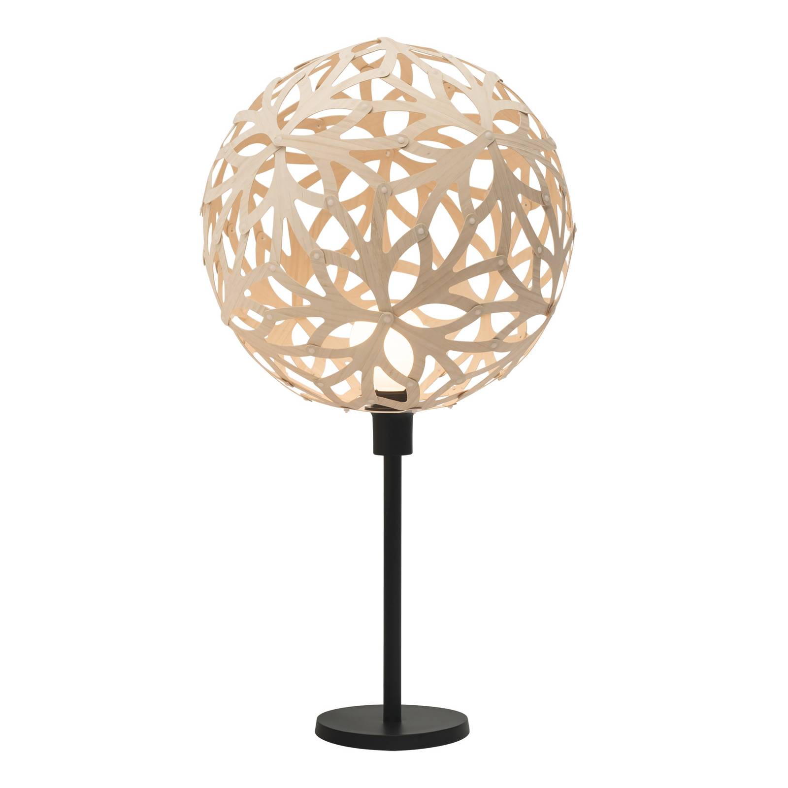 david trubridge Floral bordslampa natur