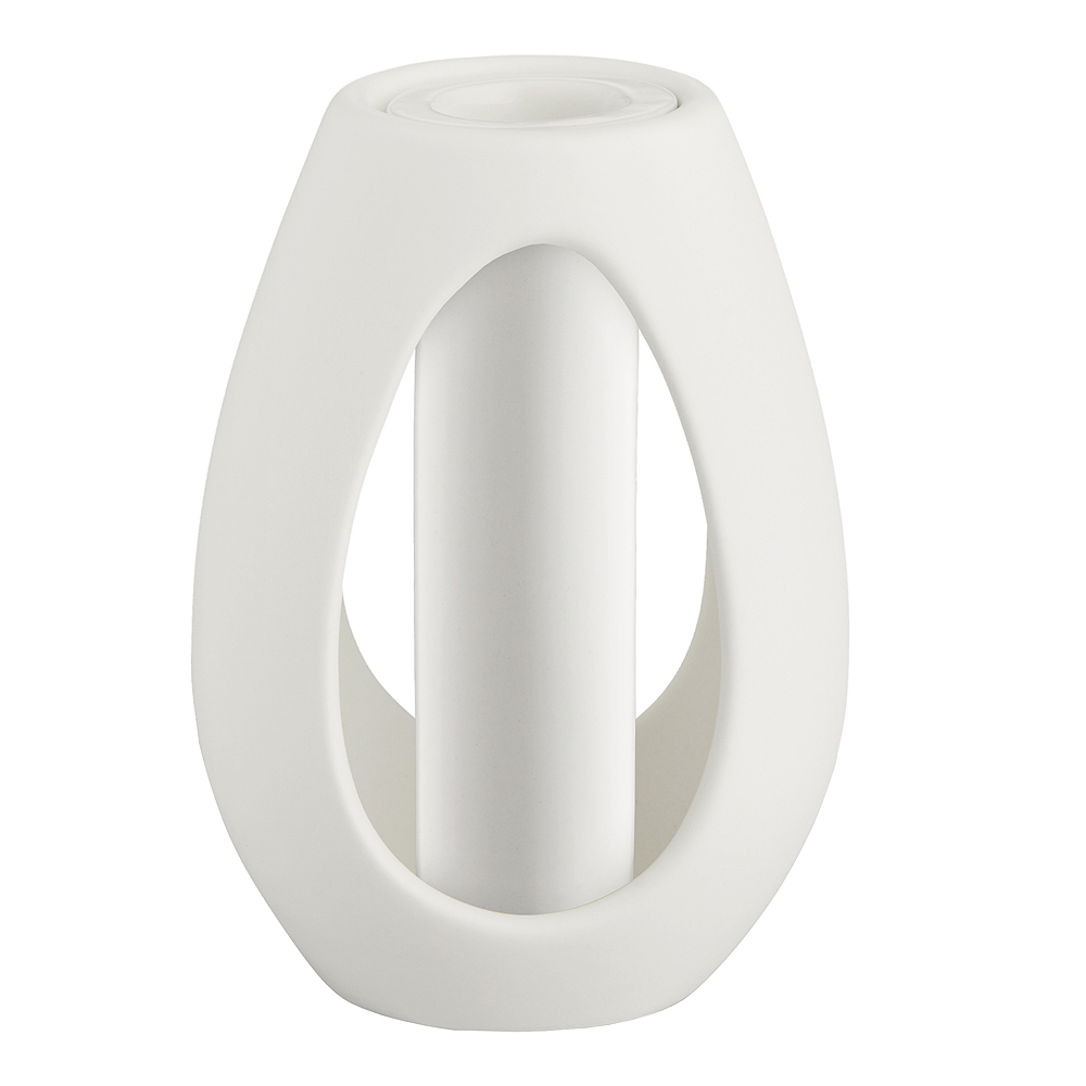 Kähler Design - Kokong Ljuslykta 12,5 cm Vit