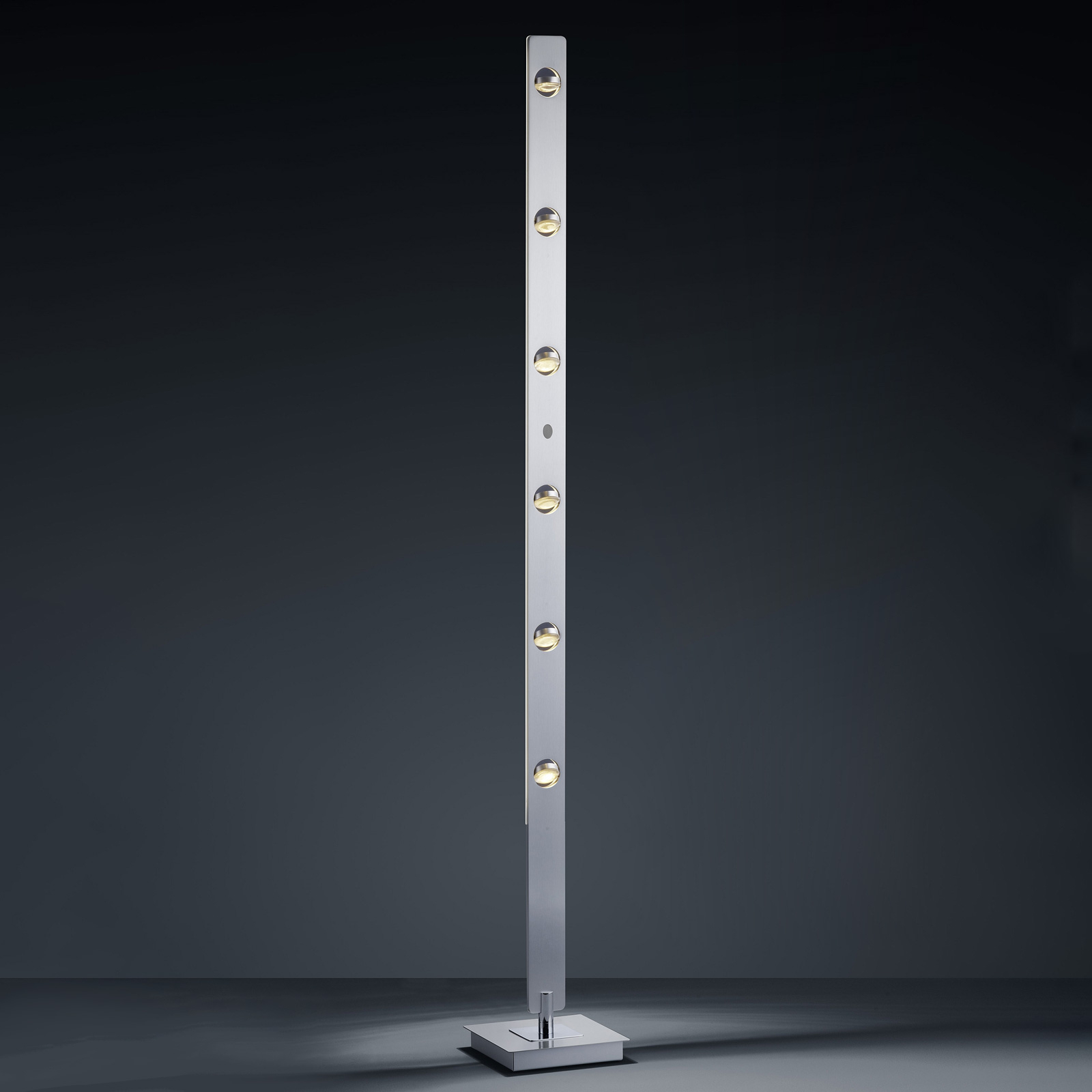 BANKAMP Caro LED-golvlampa med geststyrning