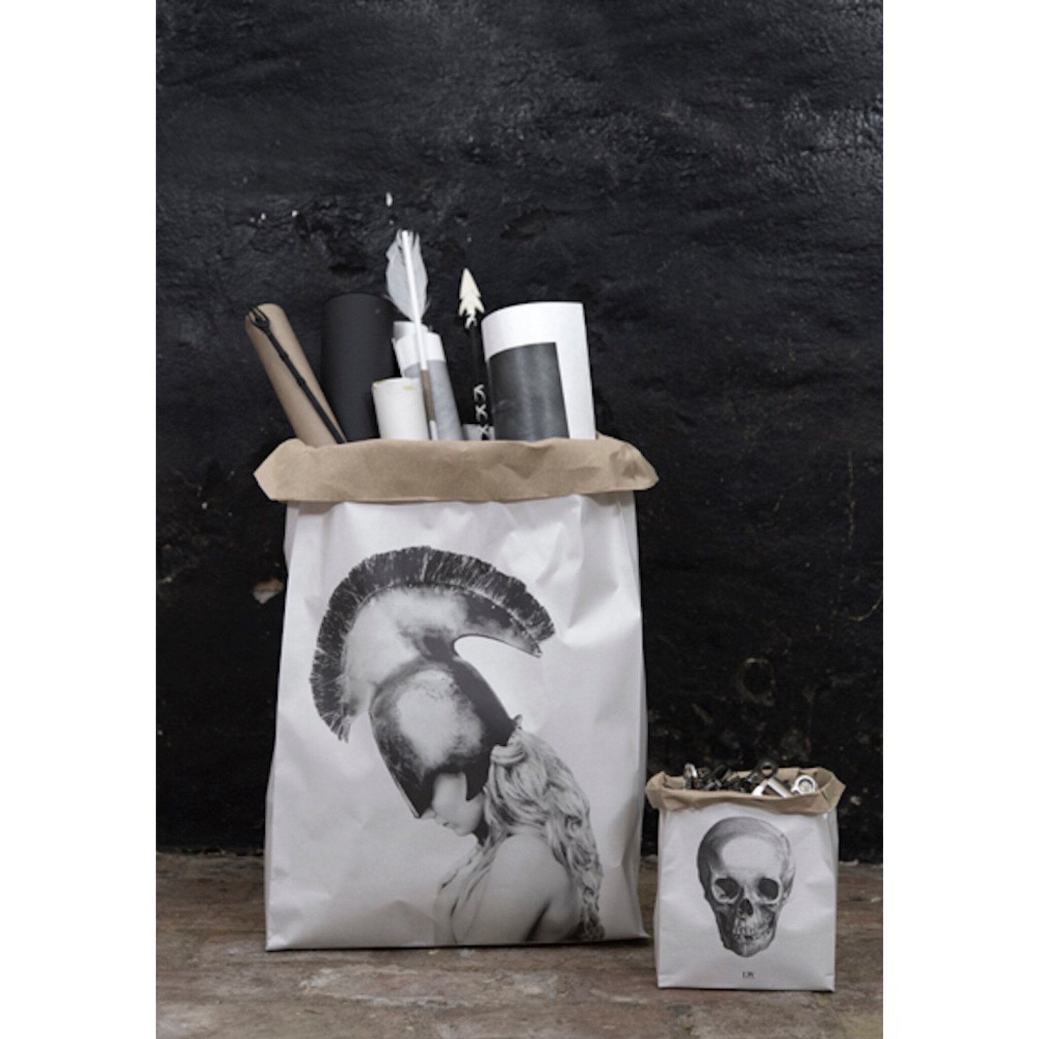 Stella & Skull craft paper bags – set of 2