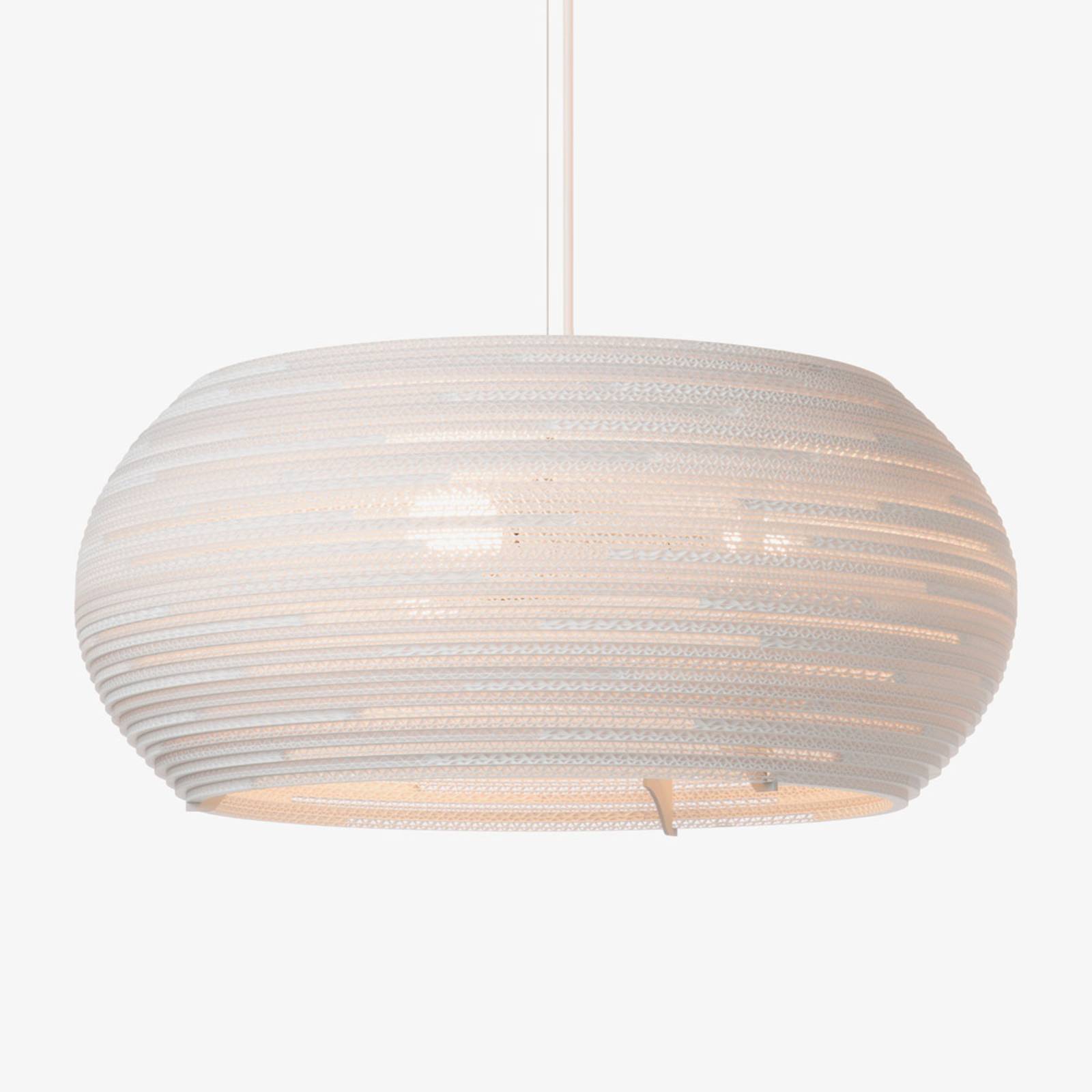 Hänglampa Ohio White 61 cm