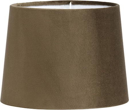 Lampskärm Sofia Sammet Brun