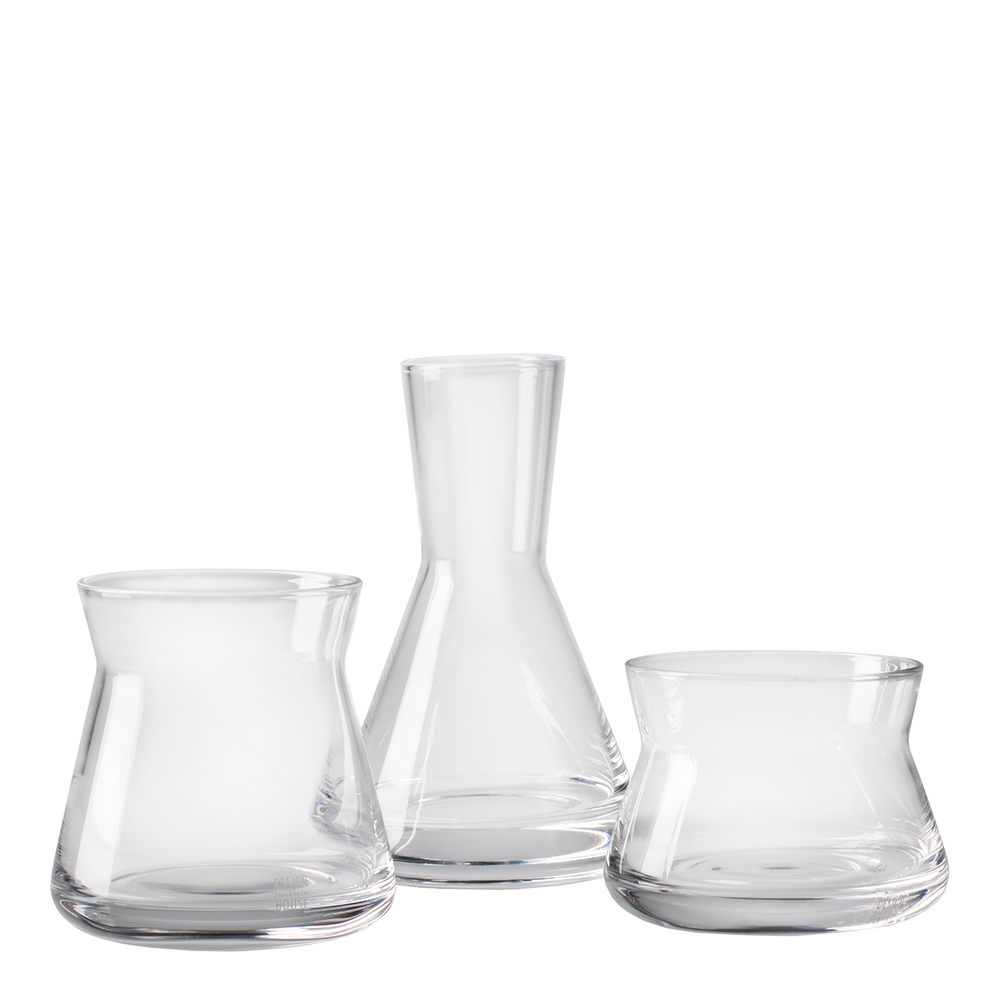 Design House Stockholm - Trio Vas set 3 delar Klar