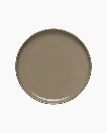 Oiva Tallrik Brun 13,5 cm